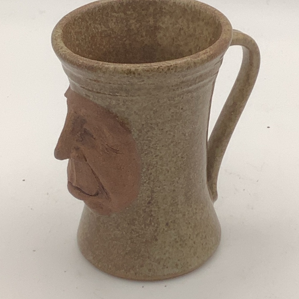 Unique Face Design Ceramic Mug